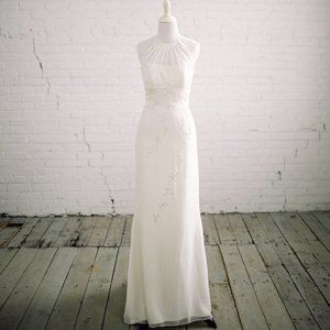 Pronovias Gorgeous Beach Wedding Dress 6 Ivory